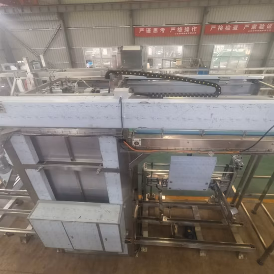 Robot Palletizing System Stacking Automatic Multi-Degree Arm Robotic Palletizer with High Speed Parallel Industrial Robot Technology for Box Case Carton Bag