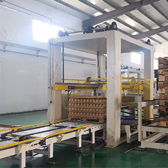 Paletizador/De latas cheias automáticas