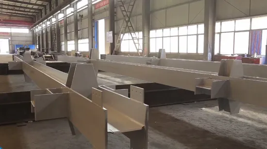 Estrutura de metal leve pré-fabricada de baixo custo na China para construção de armazém com estrutura de aço pré-fabricada